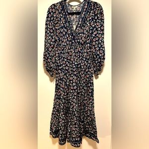 Max Studio floral rayon dress
